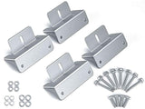 Solar Panel Mount Mounting Kit Z Style Aluminium Brackets