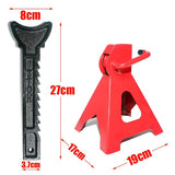 4 X HEAVY DUTY 3 TON AXLE STANDS A PAIR