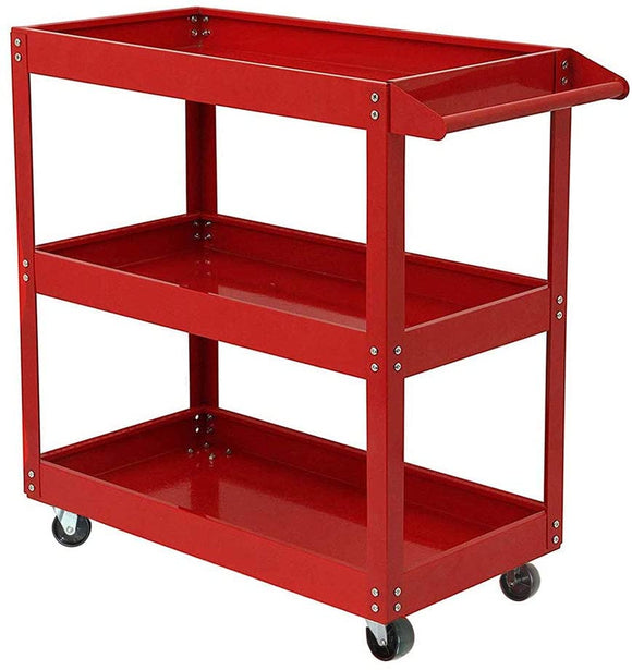 3 Tier Shelf Tool Cart Storage Wheel Cart Trolley