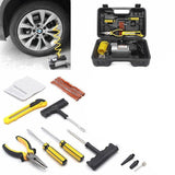 Air Compressor Dual-Cylinder 150 PSI 12V Air Compressor Pump Tool Kit