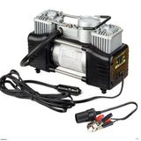 Air Compressor Dual-Cylinder 150 PSI 12V Air Compressor Pump Tool Kit