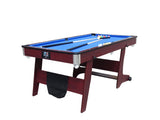 Assembled Rack & Roll 2 IN 1 COMBO POOL TABLE & TENNIS TABLE  (6 FT)  (FOLDABLE)   RRP $545