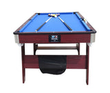 Assembled Rack & Roll 2 IN 1 COMBO POOL TABLE & TENNIS TABLE  (6 FT)  (FOLDABLE)   RRP $545