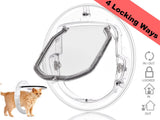 Large Pet Door With Lock For Cat Puppy Dog Door With Lock