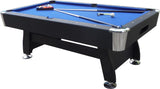 Assembled  7Ft Pool Table Blue With Auto Ball Return  The Ultimate Package Deal -- (NOT A KIT SET)