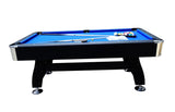 Assembled Rack & Roll Assembled 7Ft Pool Table Blue With Auto Ball Return  The Ultimate Package Deal -- Not A Kit Set (NOT A KIT SET)
