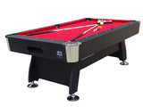 Assembled Rack & Roll Assembled 7Ft Pool Table Red With Auto Ball Return The Ultimate Package Deal (NOT A KIT SET)