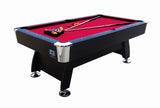 Assembled Rack & Roll Assembled 7Ft Pool Table Red With Auto Ball Return The Ultimate Package Deal (NOT A KIT SET)