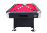 Assembled Rack & Roll Assembled 7Ft Pool Table Red With Auto Ball Return The Ultimate Package Deal (NOT A KIT SET)