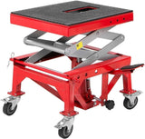 Motorcycle Lift Table Hydraulic Dirt Bike ATV Scissor Jack Lift Hoist 300LBS