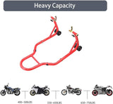 Motorcycle Rear Stand Paddock Stand Lift (Supports 385kg)