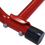 Motorcycle wheel chock stand (Red)