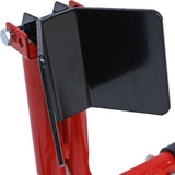 Motorcycle wheel chock stand (Red)