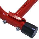 Motorcycle wheel chock stand (Red)