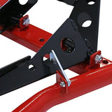 Motorcycle wheel chock stand (Red)