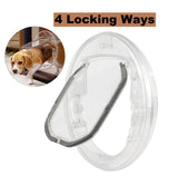 Large Pet Door With Lock For Cat Puppy Dog Door With Lock