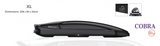 New Design PENTAIR Roof Box 450L---Universal Clamps Will Fit All Size Roof Racks