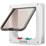 XL  Cat Dog  Pet Flap Door Magnetic Pet Door with 4 Way Lock Size Extra Large