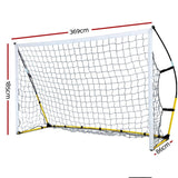 3.6m Football Soccer Net Portable Goal Net Rebounder Sports Training