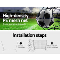 3.6m Football Soccer Net Portable Goal Net Rebounder Sports Training