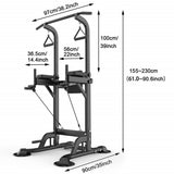 Power Tower Pull Up Bar for Home Gym, Multi Functional Pull Up Bar Stand