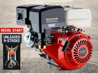 15HP Petrol Stationary Engine 4-stroke OHV Motor Horizontal Shaft Recoil Start