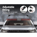 Roof Rack Universal 120cm 75kgs Load Cross Bars Aluminium Adjustable