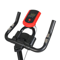 Indoor Exercise Bike  Stationary Cycling Bike with LCD Monitor Spinning Bike
