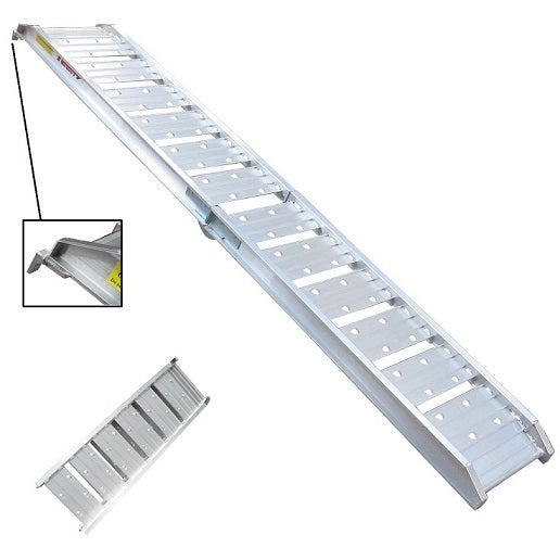 Aluminum ATV Loading Folding Ramp loading Capacity 200Kg  1825 Long