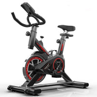 Indoor Exercise Bike  Stationary Cycling Bike with LCD Monitor Spinning Bike