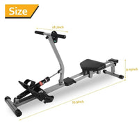 Rowing Machine 12 Levels 3 Slopes Incline Rowing Machine