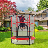 Mini Trampoline  55" With Safety Net