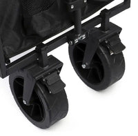 Folding Wagon Cart, Garden Carts Large Capacity Beach Foldable Outdoor Camping