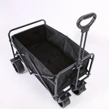 Folding Wagon Cart, Garden Carts Large Capacity Beach Foldable Outdoor Camping