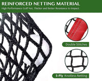 Heavy Duty Golf Practice Net Hitting Chipping Cage Training Aid