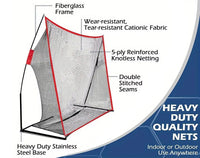Heavy Duty Golf Practice Net Hitting Chipping Cage Training Aid