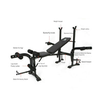 Weight Bench Adjustable Bench 8 In 1