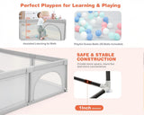 Baby Playpen Fence Pen Safety Gate 150 x 180cm