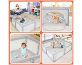 Baby Playpen Fence Pen Safety Gate 150 x 180cm