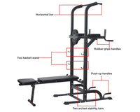 Chin Up Pull Up Chin Up Station Power Tower