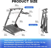 New Adjustable Gaming Racing Simulator Wheel Stand