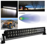 Super Bright 21.5" LED flood/spot light 40 LED 120W - With A Free Wiring Kit