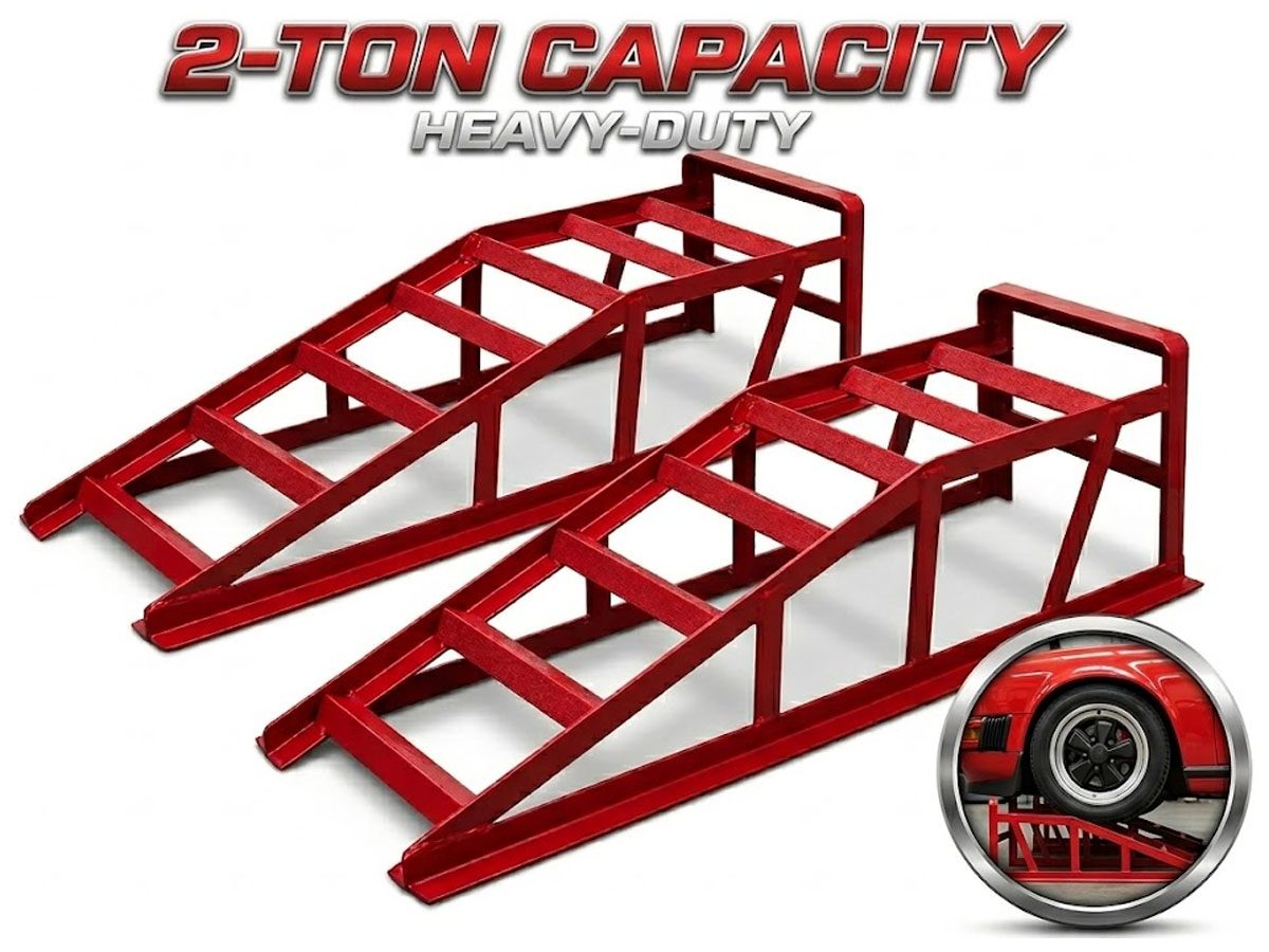 Car Ramps 2000kg A Pair - 2 Ramps