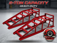 Car Ramps 2000kg A Pair - 2 Ramps