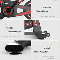 Indoor Exercise Bike  Stationary Cycling Bike with LCD Monitor