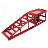 2 Car Ramps with Hydraulic Jack 2000kg a side with Adjustable Heights
