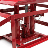 2 Car Ramps with Hydraulic Jack 2000kg a side with Adjustable Heights