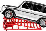 2 Car Ramps with Hydraulic Jack 2000kg a side with Adjustable Heights