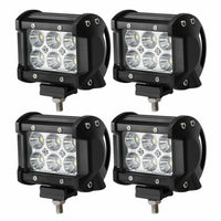 4 X Cree 4" LED work/spot light 6pcs LED 18W  CM-5918