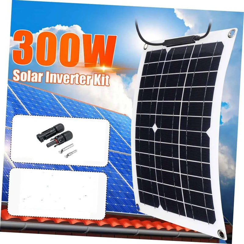 300W Monocrystalline Flexible Solar Panel Bendable 12V